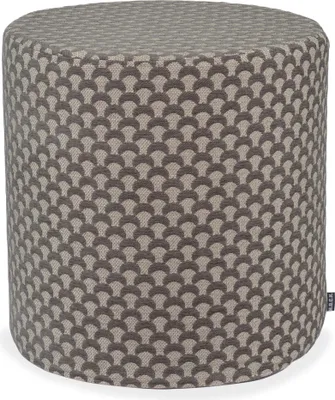 Produktbild von H.O.C.K. Amelie Hocker Pouf Ø45x45cm grau Halbmond