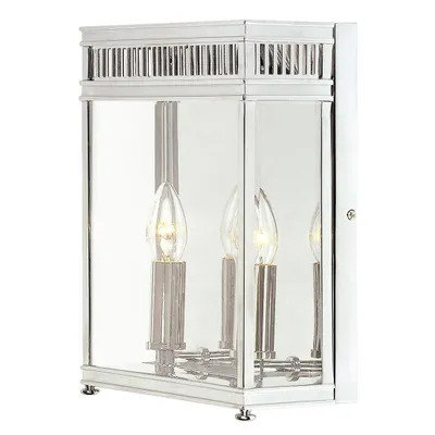 Immagine prodotto di Applique da esterno in cromo lucido E14 40W Holborn Elstead