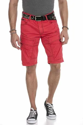 Produktbild von CK229 Herren Capri Shorts mit coolen Cargotaschen