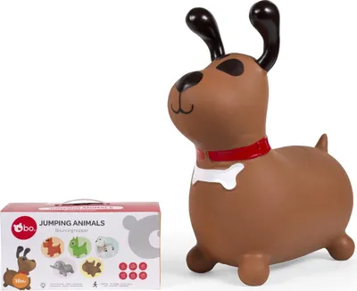 Zdjęcie produktu dla Zabawka-skaczący zwierzak - wzór jamnika, interaktywna zabawa