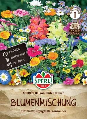Produktbild von SPERLI Blumensamen Balkon Blütenzauber 3 m²