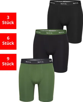 Produktbild von Phil Co. Berlin Herren Retro Pants 3-Pack All Styles - 10-Longboxer-Set9 - Größe XXL
