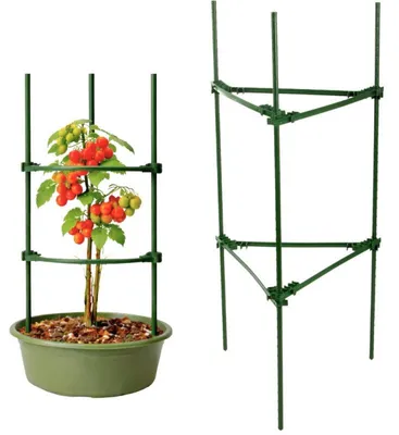 Obrázok produktu pre DIVODV 27931 Trojuholníková opora pre rastliny 60 cm, zelená