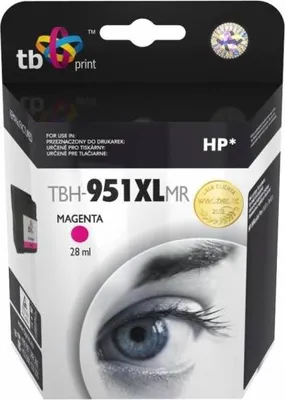 Produktbild von TB Print Ink for HP OJ Pro 8100 Magenta remanufactured TBH-951XLMR