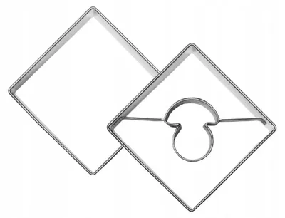 Produktbild von EkoForemki Quadratische Ausstecher 3,5 cm Set