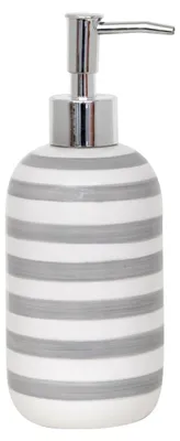 Zdjęcie produktu dla Dozownik mydła MSV Seauville ceramiczny szary