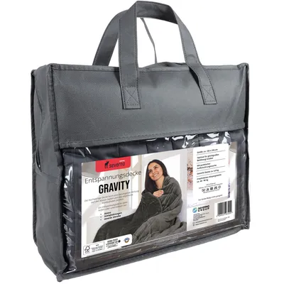Immagine prodotto di Trapunta pesata, trapunta sensoriale antistress 150x200 cm, 6,8 kg, gravità 6 + borsa
