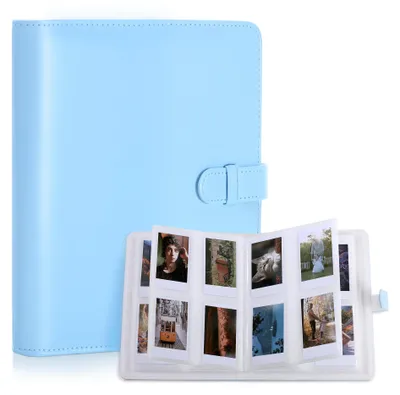 Fotoalbum 256 Fächer für 3-Zoll-Sofortbilder, kompatibel mit Instax Mini