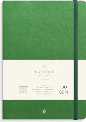 Produktbild von Burde Notizbuch Deluxe A5 grün