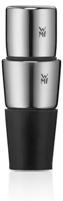 Produktbild von WMF 0640667920, in Flasche, Kunststoff, Edelstahl, Schwarz, Edelstahl, 240 mm, 240 mm, 40 mm