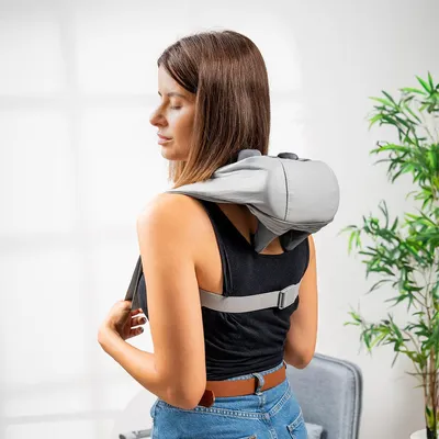 Image de InnovaGoods Wiederaufladbar 6D Neck & Back Massagegerät Silax