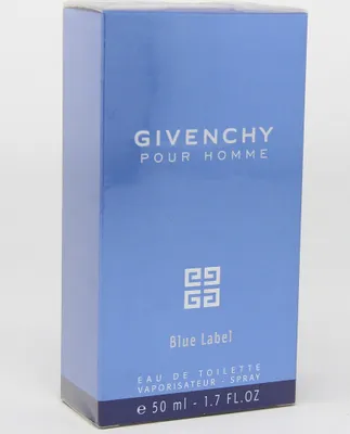 Produktbild von Givenchy Pour Homme Blue Label, Männer, 50 ml, Nicht nachfüllbare Flasche, Grapefruit, Davana, Oliban-Holz