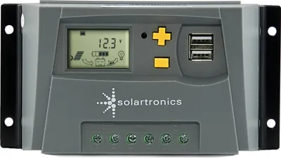 Produktbild von Solarladeregler 12V/24V PWM Solar Laderegler PV Stromstärke: 10A