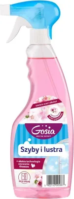 Obrázek produktu pro Čisticí prostředek GOSIA na sklo a zrcadla, vůně japonského třešňového květu, objem 500 ml, kód 9092.