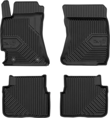 Immagine prodotto di Tappetini in gomma No.77 per Subaru Forester III 2008-2013 TPE Nero 4 pezzi