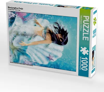 Produktbild von Calvendo Meerjungfrau Fenja 1000 Teile Puzzle hoch 480x640mm, Shayana Hoffmann Gaby; 7427676