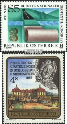 Produktbild von Briefmarken Österreich 1986 Mi 1844,1845 (kompl.Ausg.) gestempelt Sondermarken