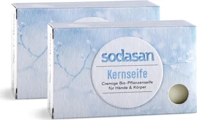 Produktbild von Sodasan Kernseife 0,1kg (2er Pack)