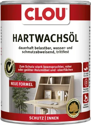 Produktbild von Clou Hartwachs Öl 2,5 L farblos