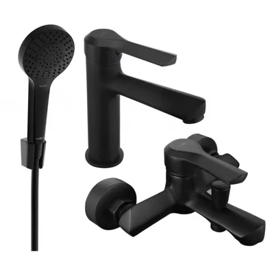 Zdjęcie produktu dla Mexen Sabre R05 zestaw wannowy, czarny - 72103R05-70
