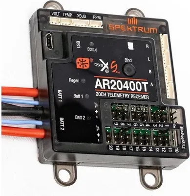 Produktbild von Spektrum SPMAR20400T, Receiver, Schwarz