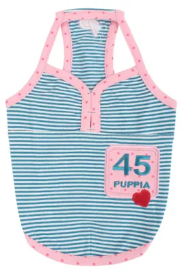 Productafbeelding van Puppia 45, meisjesmodel, blauw T-shirt, T-shirt voor honden