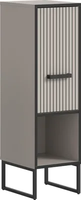 Immagine prodotto di Bagno badkamerkast 1 deur 1 vak lichtgrijs, crèmekleurig.