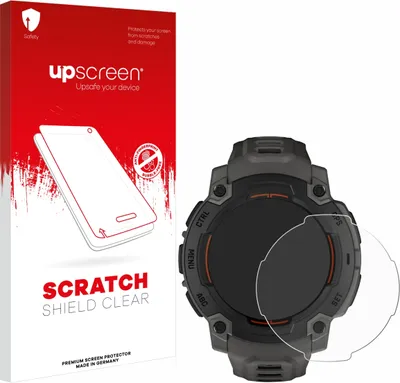 Produktbild von upscreen Schutzfolie für Garmin Instinct E (45 mm) Displayschutz Displayschutzfolie Folie Klar Transparent