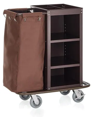 Imagen del producto de Contenedor para ropa sucia, 94x59x116 cm, con las siguientes características: 2 bordes y 1 bolsa para ropa