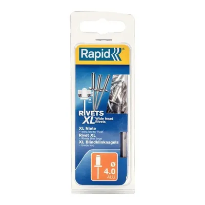 Produktbild von Rapid 5000660, Blindniete, Aluminium, Stahl, Edelstahl, RP10 , RP40 Multi, RP60 Multi, RP100 Multi, RP150 Multi, 4 mm, 10 mm