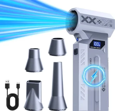 Obrázek produktu pro INF Přenosný ruční vzduchový dmychadlo - Turbo ventilátor pro efektivní čištění