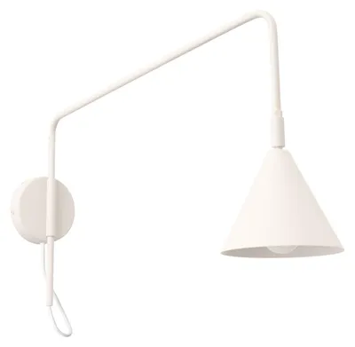 Produktbild von Wandleuchte E14 30 cm hoch mit Schalter Modern Wandlampe