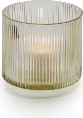 Produktbild von Philippi Line Windlicht, lime S Glas, 14 cm (d) 107010