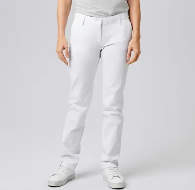 Produktbild von Damen-5-Pocket Hose, Fb. schwarz, Gr. 50 : 65% Polyester 35%Baumwolle 220 g/m² : schwarz : 50