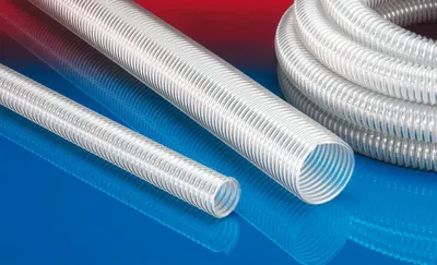 Produktbild von Norres Lebensmittelschlauch antista. Ø 50mm L: 10m AIRDUC PUR-INOX 356 FOOD-AS
