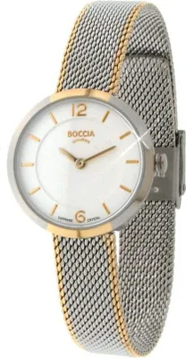 Produktbild von Boccia Damenuhr Titan bicolor 3266-06