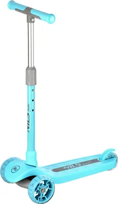 Image de NILS FUN HLB09 LED turquoise Trottinette pour enfants