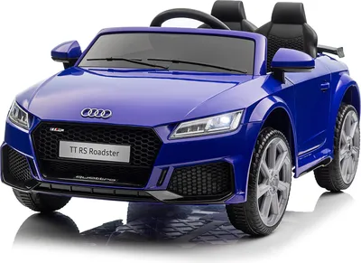 Produktbild von Kinder Elektro Auto Audi TT RS Roadster mit Fernbedienung Usb und Mp3 Anschluss 12V 7A.H Blau