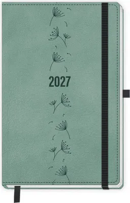 Produktbild von TRÖTSCH - Taschenkalender A6 Soft Touch Premium Aquamarin 2027