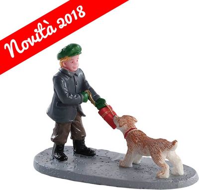 Weihnachtsfigur Tug of war