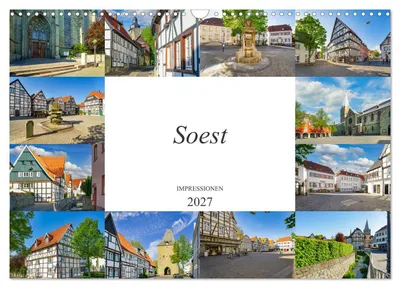 Produktbild von Soest Impressionen (Wandkalender 2027 DIN A3 quer), CALVENDO Monatskalender