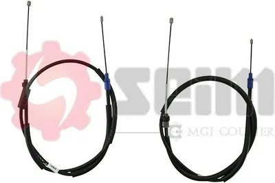 Produktbild von SEIM Handbremsseil Seilzug Feststellbremse passend für PEUGEOT 306 Break (7E, N3, N5) Hinten 803962