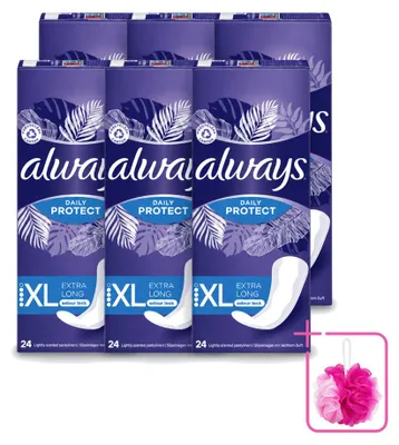 Produktbild von 6 x Always Inlegkruisjes Extra Long - Sparpackung - 6 Stücke