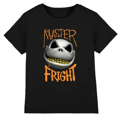 Produktbild von Disney The Nightmare Before Christmas Jack Master of Fright Kinder T-Shirt, Schwarz, 5–6 J