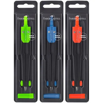 Productafbeelding van Faber-Castell - Snelinstellende passer, assorti, in verschillende kleuren