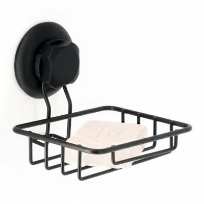 Produktbild von seifenschale Bestlock13,2 x 10 cm Edelstahl schwarz