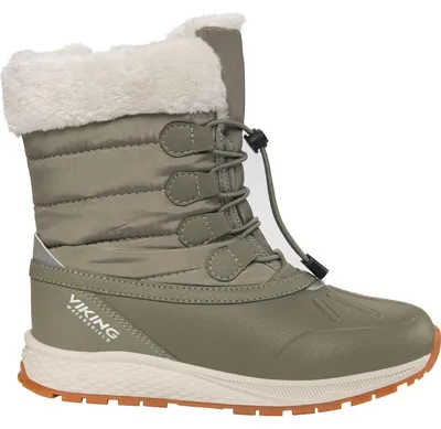 Produktbild von Viking Kinder Stiefel Equip Warm WP Zip Oliv 32