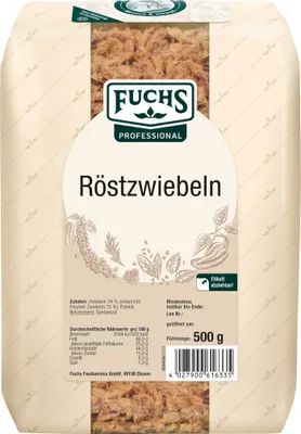 Obrázok produktu pre Fuchs smažená cibuľa chrumkavá aromatická príchuť balenie 500g