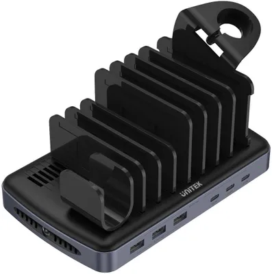 Obrázek produktu pro Unitek Ladestation 3X Usb-A 20W, 3X Usbc Pd 80W