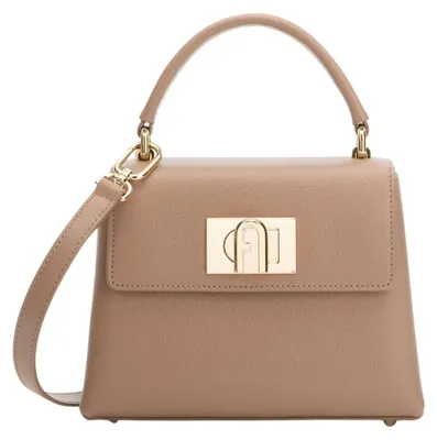 Obrázok produktu pre Kabelka Furla Mini 1927, koža, sivá farba